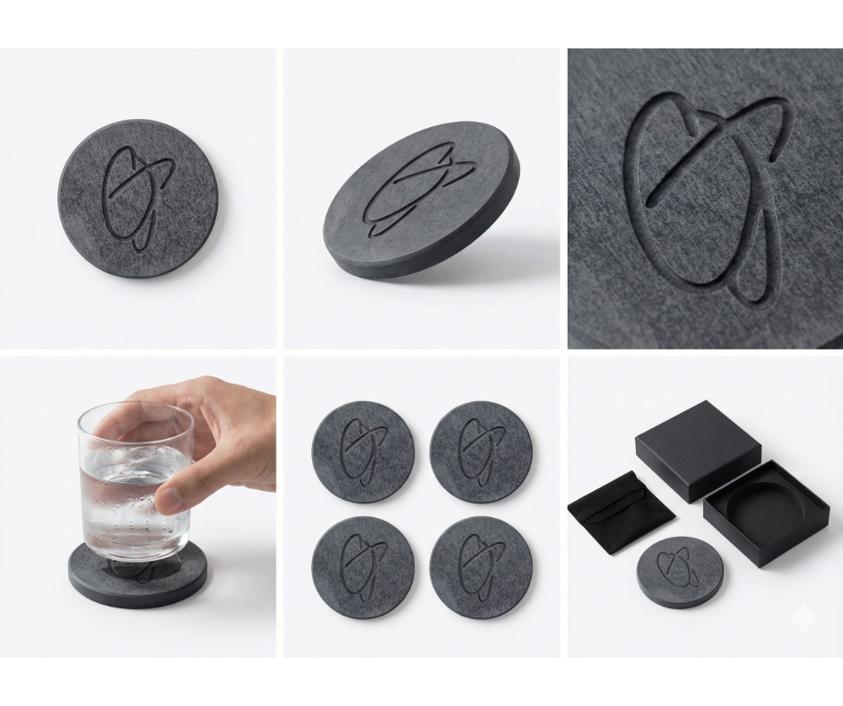 Car Cup Holder Coaster (CARVÉ)